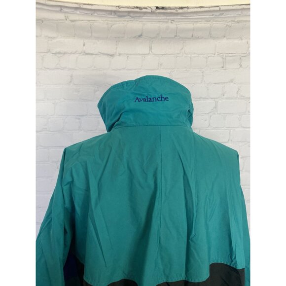 Vintage Columbia Mens XL Colorblocked WindbreakerCollared Jacket - Picture 6 of 9